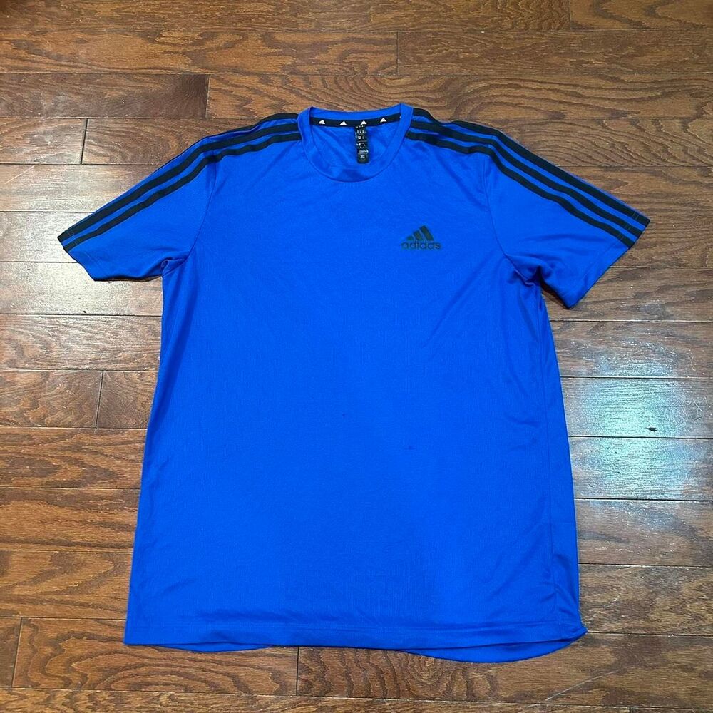 Adidas Men's Blue T-shirt